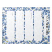 SOAP Bible Study Notepad Notizblock (Vorderseite)