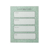 SOAP Bible Study Notepad Notizblock (Rotiert)