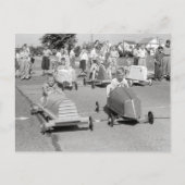 Soap Box Derby, 1940 Postkarte (Vorderseite)