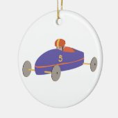 Soap Box Derby Keramik Ornament (Links)