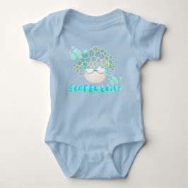 Soap Bubbles Baby Blue Strampler