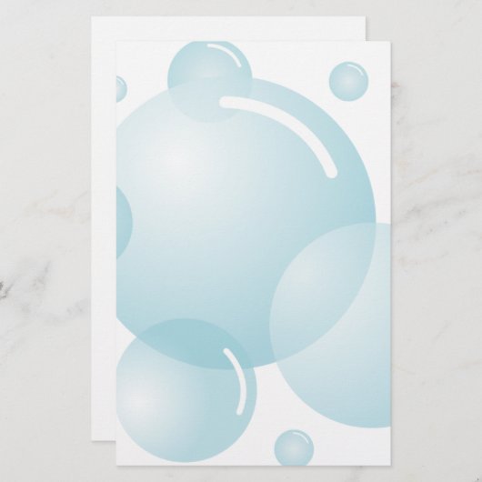 Soap bubbles briefpapier (Vorne/Hinten)