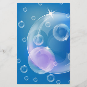 Soap bubbles briefpapier