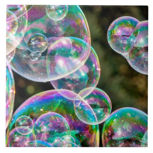 Soap bubbles fliese (Vorderseite)