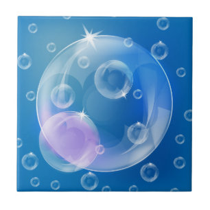 Soap bubbles fliese