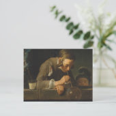 Soap Bubbles - Jean Siméon Chardin Postkarte (Stehend Vorderseite)