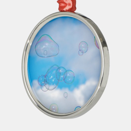 Soap bubbles ornament aus metall (Links)