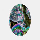 Soap bubbles ornament aus metall (Vorderseite Rechts)