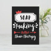 Soap Making Soap Maker hausgemachte Soap Soap Soap Einladung (Stehend Vorderseite)