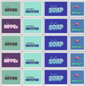 SOAP Mitarbeiter-Vielfaltseite - 20 Aufkleber (Vorderseite)