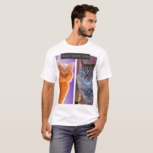 Soap Opera Cats Tshirt (Vorne ganz)