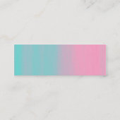 Soap Sandwich Mini Visitenkarte (Rückseite)