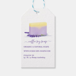 Soap Soy Natural Spa Cosmetics Lavender Aroma Geschenkanhänger