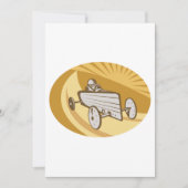 Soapbox Car Einladung (Vorderseite)