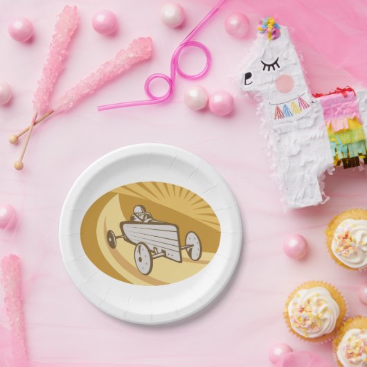 Soapbox Car Pappteller (Party)