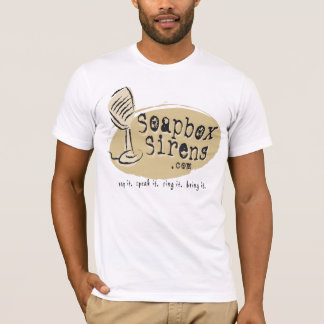 Soapbox-Sirene-langes Hülsen-T-Shirt T-Shirt