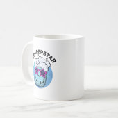 Soaperstar Funny Superstar Soap Puff Kaffeetasse (Vorderseite Links)