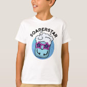 Soaperstar Funny Superstar Soap Puff T-Shirt (Vorderseite)