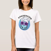 Soaperstar Funny Superstar Soap Puff T-Shirt (Vorderseite)
