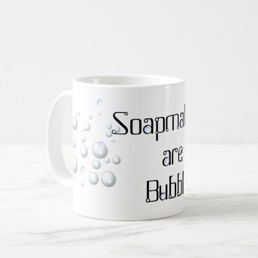 Soapmakers sind sprudelnde Tasse (Vorderseite Links)