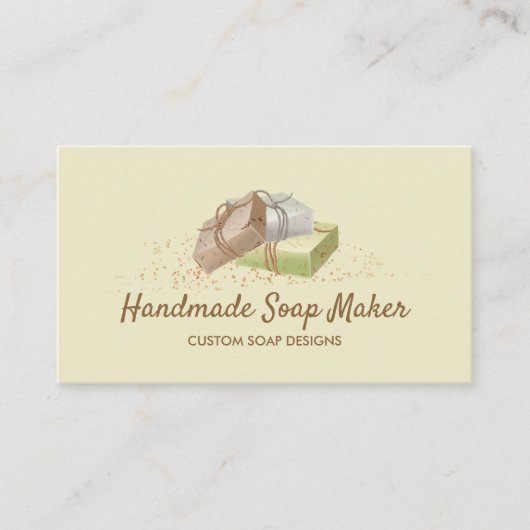 Soaps-Branding Visitenkarte (Vorderseite)