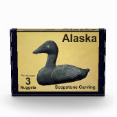 Soapstone Eider - Alaska Postage Fotoblock (Vorderseite)