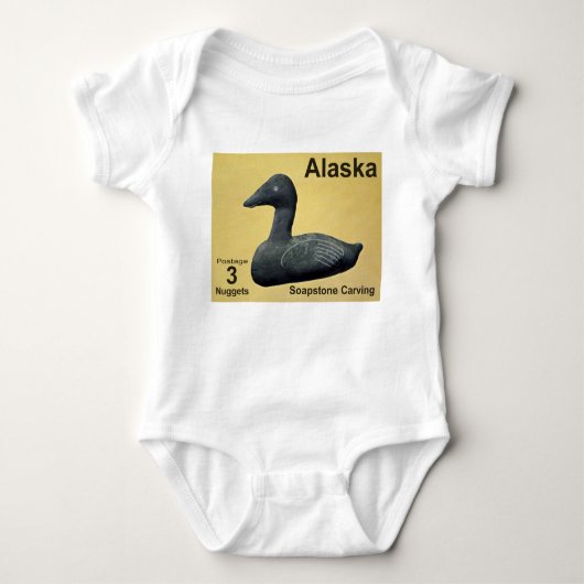 Soapstone Eider Baby Strampler (Vorderseite)