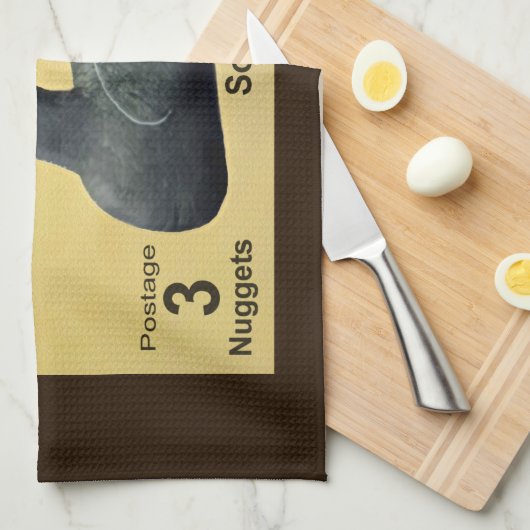 Soapstone Eider Duck Handtuch (Viertel Falte)