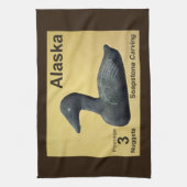 Soapstone Eider Duck Handtuch (Vertikal)