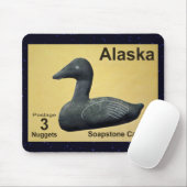 Soapstone Eider Duck Mousepad (Mit Mouse)