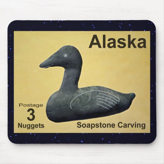 Soapstone Eider Duck Mousepad (Vorne)