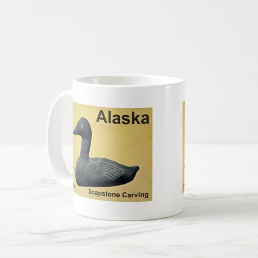 Soapstone Eider Kaffeetasse (Vorderseite Links)