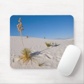 Soaptree Yucca, langer Schatten, transversale Düne Mousepad (Mit Mouse)