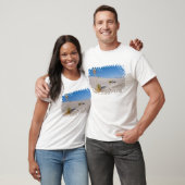 Soaptree Yucca, langer Schatten, Transverse Dunen T-Shirt (Unisex)