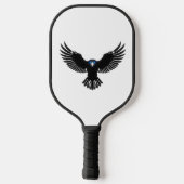 SOAR Black Hawk Pickleball Paddle (Rückseite)