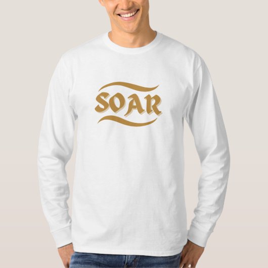 Soar Cross und Flügel T-Shirt (Vorderseite)