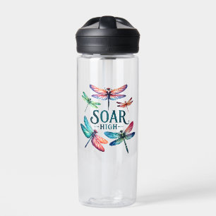 Soar High - Artistic Dragonfly Trinkflasche