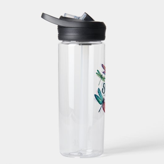 Soar High - Artistic Dragonfly Trinkflasche (Rechts)