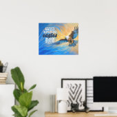 Soar on wings like eagles poster (Heimbüro)