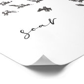 Soar, Poster 8x10, Motivierend Art Decor (Ecke)