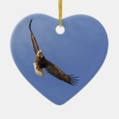 Soaring Bald Eagle Keramik Ornament (Vorne)