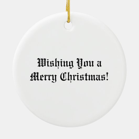 Soaring Bald Eagle Keramik Ornament (Hinten)