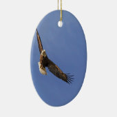 Soaring Bald Eagle Keramikornament (Rechts)
