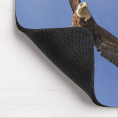 Soaring Bald Eagle Mousepad (Ecke)
