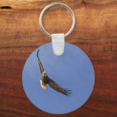 Soaring Bald Eagle Schlüsselanhänger (Vorderseite)