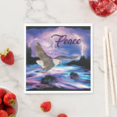 Soaring Bald Eagle Serviette (Beispiel)