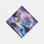 Soaring Bald Eagle Serviette (Ecke)