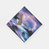 Soaring Bald Eagle Serviette (Ecke)