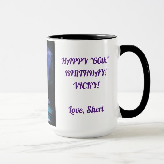 Soaring Bald Eagle Tasse (Rechts)