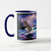 Soaring Bald Eagle Tasse (Links)